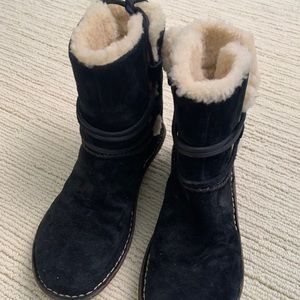 Black UGG booties Size 7